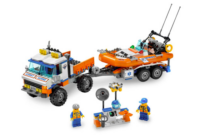 7726 Coast Guard Truck with Speed Boat