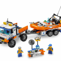 7726 Coast Guard Truck with Speed Boat