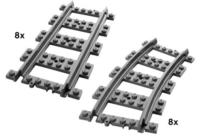 7896 Straight & Curved Rails