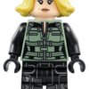 Black Widow - Black Jumpsuit, Bright Light Yellow Short Hair, Printed Legs - immagine 2