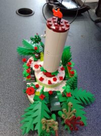 Brickozio Own Creation – Centro tavola natalizio