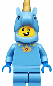 Unicorn Guy, Series 18 (Minifigure Only without Stand and Accessories)