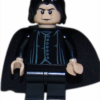 Professor Severus Snape - Light Nougat Head, Brown Facial Lines - immagine 2