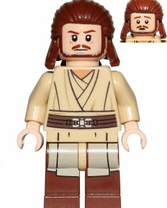 Qui-Gon Jinn, without Cape