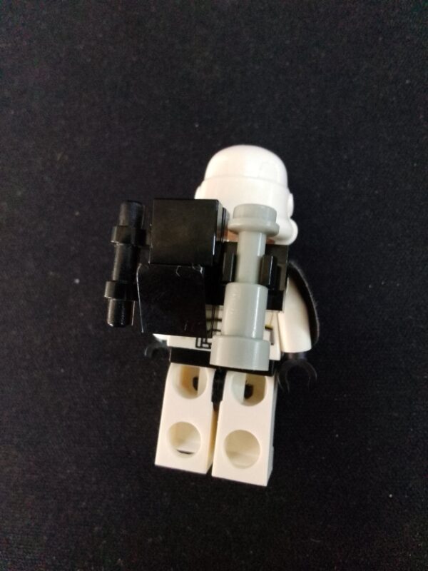 Sandtrooper (Enlisted) - Black Pauldron, Ammo Pouch, Dirt Stains, Survival Backpack - immagine 2