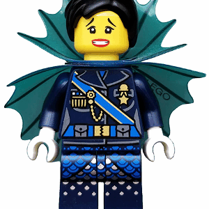 Shark Army General #1, The LEGO Ninjago Movie (Minifigure Only without Stand and Accessories)