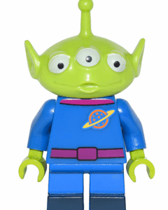 Alien, Disney, Series 1 (Minifigure Only without Stand and Accessories)