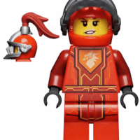 Macy Halbert - Flat Silver Visor (Battle Suit Macy)