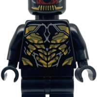 Outrider - Torso with Short Dark Bluish Gray Tips at Neck