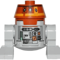 Astromech Droid, C1-10P (Chopper) - Light Bluish Gray Body