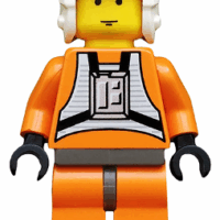 Luke Skywalker with Dark Gray Hips (Pilot)