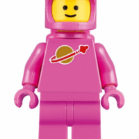 Classic Space - Dark Pink with Air Tanks and Updated Helmet (Lenny)