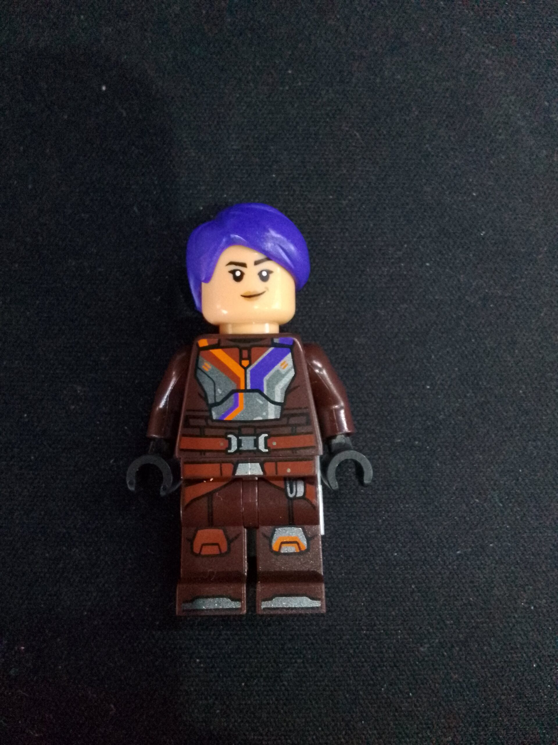 Sabine Wren - Dark Brown Armor, Dark Purple Hair