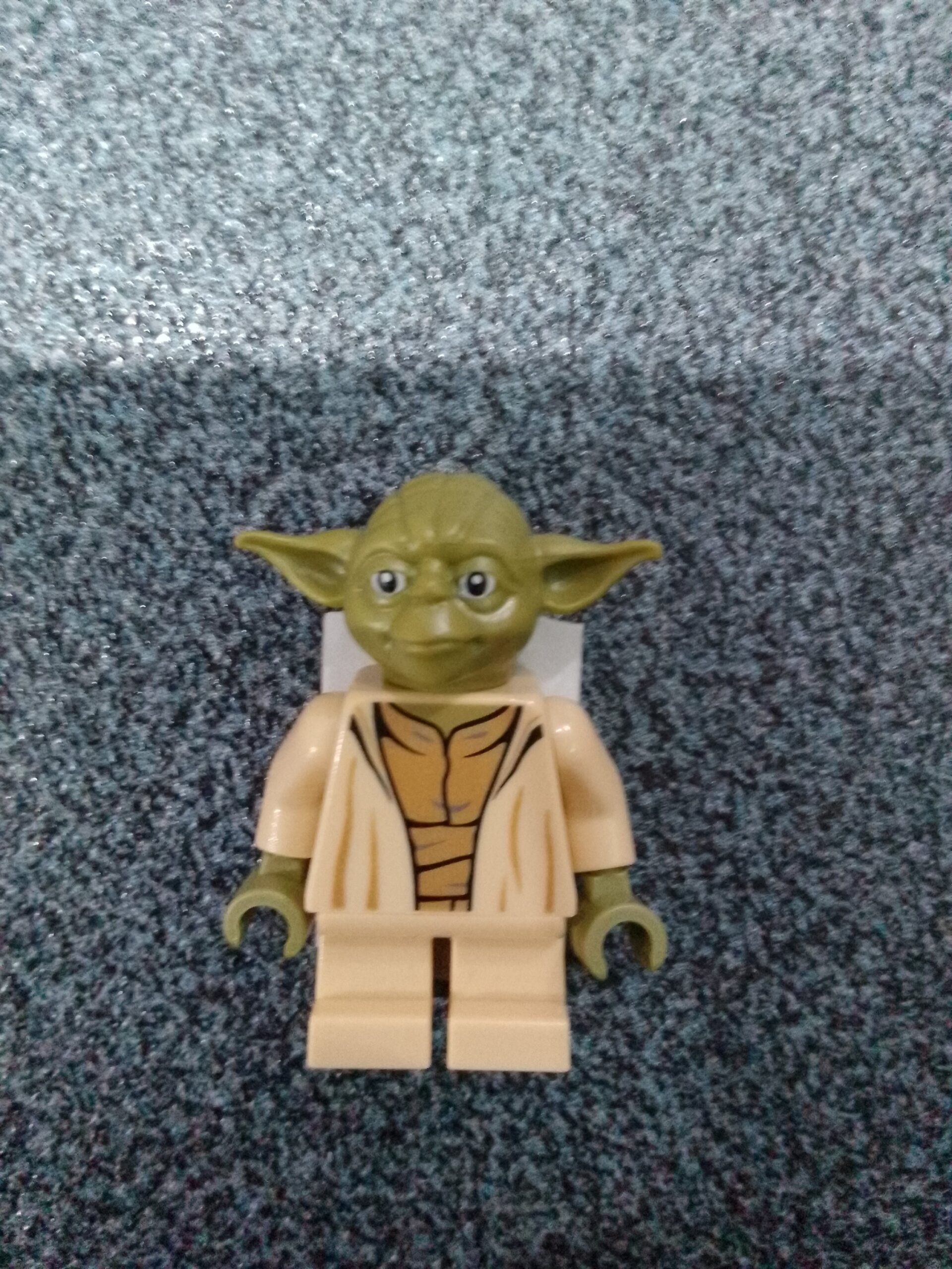Yoda - Olive Green, Open Robe with Small Creases