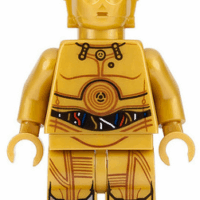 C-3PO - Colorful Wires, Printed Legs