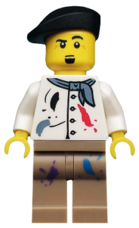 Artist, Series 4 (Minifigure Only without Stand and Accessories)