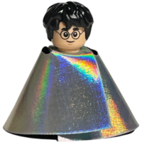 Harry Potter - Gryffindor Robe Open, Sweater, Shirt and Tie, Black Short Legs, Invisibility Cloak