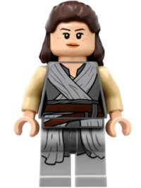 Rey - Light Bluish Gray Tied Robe