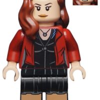 sh0174 - The Scarlet Witch (Wanda Maximoff) - Printed Legs, Reddish Brown Hair