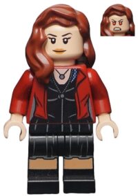 sh0174 - The Scarlet Witch (Wanda Maximoff) - Printed Legs, Reddish Brown Hair