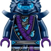 njo0851 - Wolf Mask Warrior / Wolf Mask Claw Warrior  - Dark Blue and Dark Azure Mask, Shoulder Armor