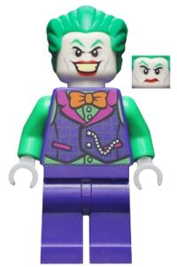 sh0590 - The Joker - Orange Bow Tie, Green Arms