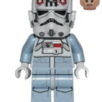 sw0581 - AT-AT Driver - Dark Red Imperial Logo, Grimacing