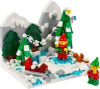 40564 - Winter Elves Scene