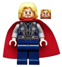 sh0018 - Thor - Starched Fabric Cape, Dark Blue Legs