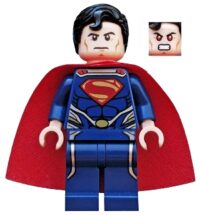 sh0077 - Superman - Dark Blue Suit, Starched Fabric Cape