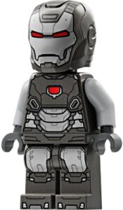 sh0944 - War Machine - Pearl Dark Gray and Light Bluish Gray Armor